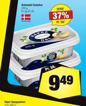 Calle Bakkedal Smørbar tilbud