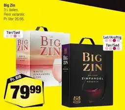 Calle Big Zin tilbud