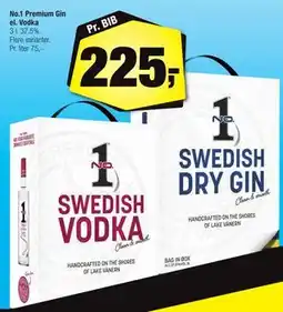 Calle No.1 Premium Gin el. Vodka tilbud