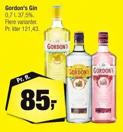 Calle Gordon's Gin tilbud