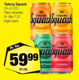 Calle Tuborg Squash tilbud