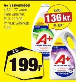 Calle A+ Vaskemiddel tilbud