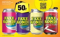 Calle Faxe Kondi 0 kal. Pink, Eksotisk, Jordbær el. Lemon tilbud