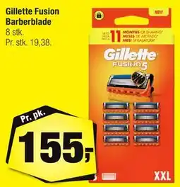 Calle Gillette Fusion Barberblade tilbud