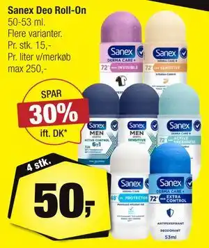 Calle Sanex Deo Roll-On tilbud