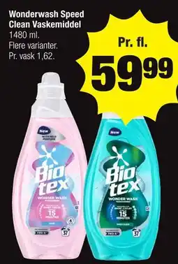 Calle Wonderwash Speed Clean Vaskemiddel tilbud
