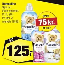 Calle Bamseline tilbud