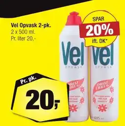 Calle Vel Opvask 2-pk tilbud
