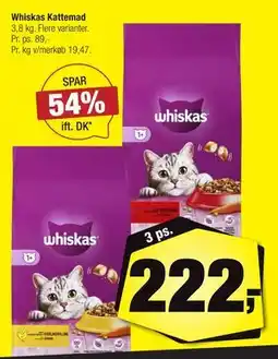 Calle Whiskas Kattemad tilbud