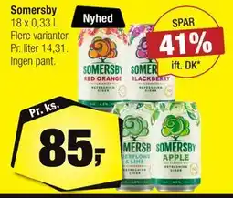 Calle Somersby tilbud