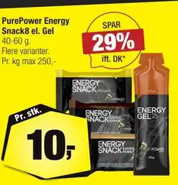 Calle PurePower Energy Snack8 el. Gel tilbud