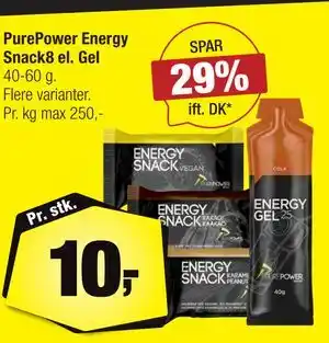Calle PurePower Energy Snack8 el. Gel tilbud