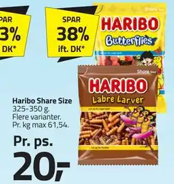 Fleggaard Haribo Share Size tilbud