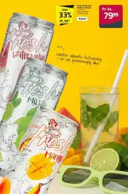 Fleggaard Fresh Vandmelon, Mojito el. Mango tilbud