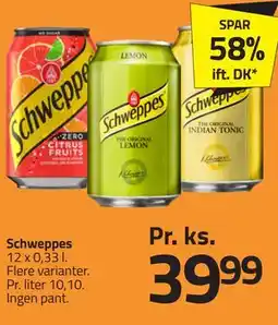 Fleggaard Schweppes tilbud