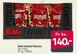 Fleggaard KiMs Saltede Peanuts tilbud