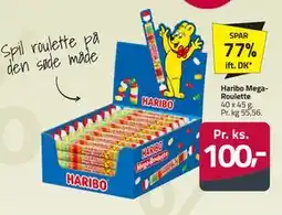 Fleggaard Haribo Mega-Roulette tilbud