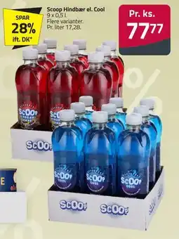 Fleggaard Scoop Hindbær el. Cool tilbud