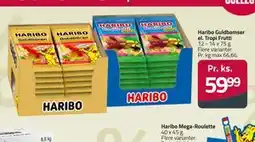 Fleggaard Haribo Guldbamser el. Tropi Frutti tilbud