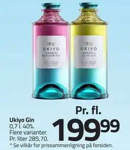 Fleggaard Ukiyo Gin tilbud