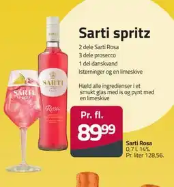Fleggaard Sarti Rosa tilbud