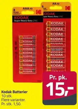 Fleggaard Kodak Batterier tilbud