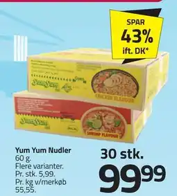 Fleggaard Yum Yum Nudler tilbud