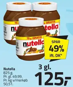 Fleggaard Nutella tilbud
