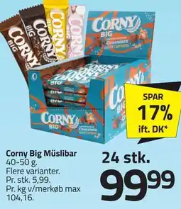 Fleggaard Corny Big Müslibar tilbud