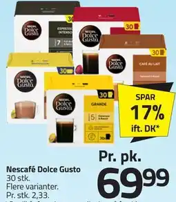 Fleggaard Nescafé Dolce Gusto tilbud