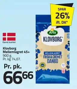 Fleggaard Klovborg Mellemlagret 45+ tilbud