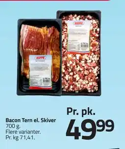Fleggaard Bacon Tern el. Skiver tilbud