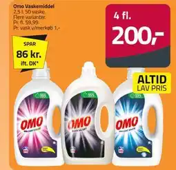 Fleggaard Omo Vaskemiddel tilbud