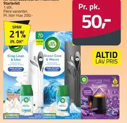 Fleggaard Air Wick Essential el. Freshmatic Starterkit tilbud