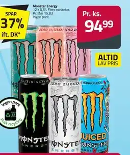 Fleggaard Monster Energy tilbud