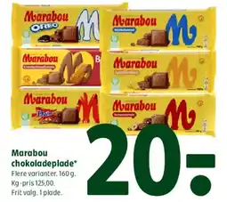 Coop 365 Marabou chokoladeplade tilbud