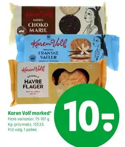 Coop 365 Karen Volf marked tilbud