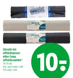 Coop 365 Skrald-let affaldsposer tilbud