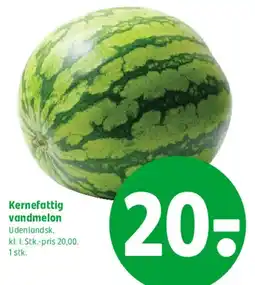 Coop 365 Kernefattig vandmelon tilbud