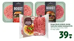 Coop 365 Burger Boost eller hakket oksekød 8-12% tilbud