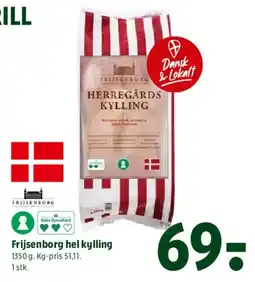 Coop 365 Frijsenborg hel kylling tilbud