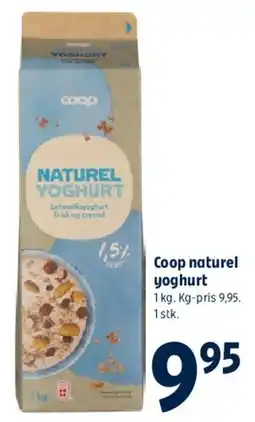 Coop 365 Coop naturel yoghurt tilbud