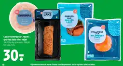 Coop 365 Coop varmrøget, røget, gravad laks eller rejer tilbud