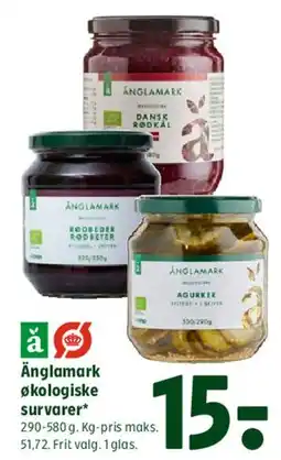 Coop 365 Änglamark økologiske survarer tilbud