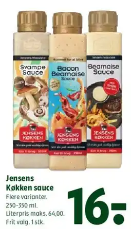 Coop 365 Jensens Køkken sauce tilbud