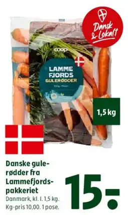 Coop 365 Danske gulerødder (Lammefjords) tilbud