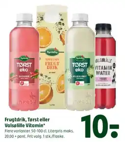 Coop 365 Frugtdrik, Tørst eller Valsøllile Vitamin tilbud