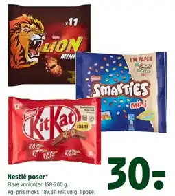 Coop 365 Nestlé poser tilbud