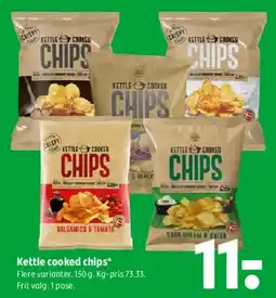 Coop 365 Kettle cooked chips tilbud