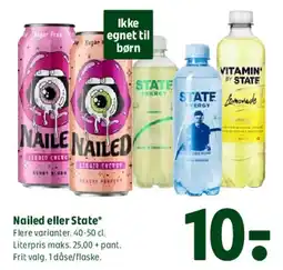 Coop 365 Nailed eller State tilbud